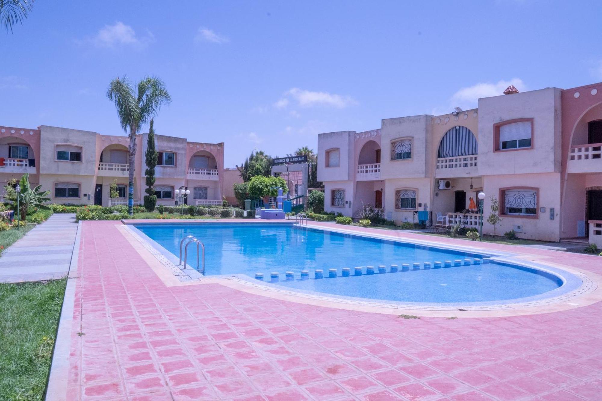 Duplex La Roseraie A 2Min De La Plage 2 Piscines Sidi Bouzid Dış mekan fotoğraf